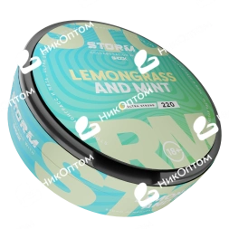 ШОК - STORM - LEMONGRASS  MINT (220mg)