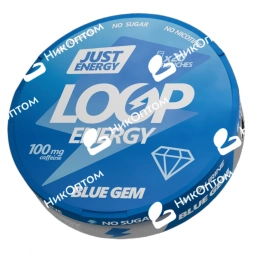 LooP - COFFEINE - BLUE GEM - Тропический лёд (100mg)